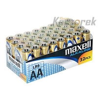 Bateria Maxell - AA - LR6 - 32 szt. z ekspozytorem